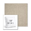 Picture of Piazza Dove | Set of 2 | 18" Sunbrella Boxed Square Outdoor Throw Pillows with Premium Inserts