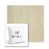 Picture of Posh Dove | Set of 2 | 18" Sunbrella Boxed Square Outdoor Throw Pillows with Premium Inserts