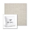 Picture of Proven Dove | Set of 2 | 18" Sunbrella Boxed Square Outdoor Throw Pillows with Premium Inserts