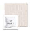 Picture of Replay Caramel | Set of 2 | 18" Sunbrella Boxed Square Outdoor Throw Pillows with Premium Inserts
