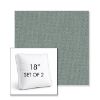 Picture of Ritsy Spa | Set of 2 | 18" Sunbrella Boxed Square Outdoor Throw Pillows with Premium Inserts