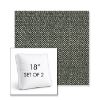 Picture of Savane Lake | Set of 2 | 18" Sunbrella Boxed Square Outdoor Throw Pillows with Premium Inserts
