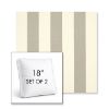 Picture of Solana Seagull | Set of 2 | 18" Sunbrella Boxed Square Outdoor Throw Pillows with Premium Inserts