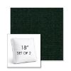 Picture of Source Nori | Set of 2 | 18" Sunbrella Boxed Square Outdoor Throw Pillows with Premium Inserts