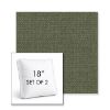 Picture of Source Tile | Set of 2 | 18" Sunbrella Boxed Square Outdoor Throw Pillows with Premium Inserts