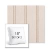Picture of Wayward Wren | Set of 2 | 18" Sunbrella Boxed Square Outdoor Throw Pillows with Premium Inserts