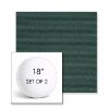 Picture of Boardwalk Coaster | Set of 2 | 18" Sunbrella Boxed Round Outdoor Throw Pillows with Premium Inserts