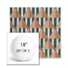 Picture of Buoy Santa Monica | Set of 2 | 18" Sunbrella Boxed Round Outdoor Throw Pillows with Premium Inserts