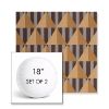Picture of Buoy Sunset | Set of 2 | 18" Sunbrella Boxed Round Outdoor Throw Pillows with Premium Inserts