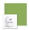Picture of Canvas Ginkgo | Set of 2 | 18" Sunbrella Boxed Round Outdoor Throw Pillows with Premium Inserts