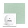 Picture of Canvas Spa | Set of 2 | 18" Sunbrella Boxed Round Outdoor Throw Pillows with Premium Inserts