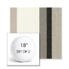 Picture of Canyon Tenaya | Set of 2 | 18" Sunbrella Boxed Round Outdoor Throw Pillows with Premium Inserts
