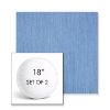 Picture of Cast Ocean | Set of 2 | 18" Sunbrella Boxed Round Outdoor Throw Pillows with Premium Inserts