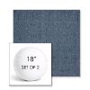 Picture of Chartres Daybreak | Set of 2 | 18" Sunbrella Boxed Round Outdoor Throw Pillows with Premium Inserts