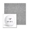 Picture of Chartres Gull | Set of 2 | 18" Sunbrella Boxed Round Outdoor Throw Pillows with Premium Inserts