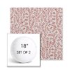 Picture of Eberly Clay | Set of 2 | 18" Sunbrella Boxed Round Outdoor Throw Pillows with Premium Inserts