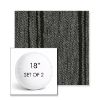 Picture of Harvest Basalt | Set of 2 | 18" Sunbrella Boxed Round Outdoor Throw Pillows with Premium Inserts