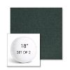 Picture of Heritage Alpine | Set of 2 | 18" Sunbrella Boxed Round Outdoor Throw Pillows with Premium Inserts