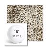 Picture of Instinct Espresso | Set of 2 | 18" Sunbrella Boxed Round Outdoor Throw Pillows with Premium Inserts