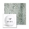 Picture of Instinct Willow | Set of 2 | 18" Sunbrella Boxed Round Outdoor Throw Pillows with Premium Inserts