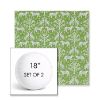 Picture of Jaipur Frame Chive | Set of 2 | 18" Sunbrella Boxed Round Outdoor Throw Pillows with Premium Inserts