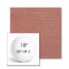 Picture of Kudos Flamingo | Set of 2 | 18" Sunbrella Boxed Round Outdoor Throw Pillows with Premium Inserts