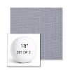 Picture of Kudos Iris | Set of 2 | 18" Sunbrella Boxed Round Outdoor Throw Pillows with Premium Inserts