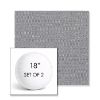 Picture of Linville Denim | Set of 2 | 18" Sunbrella Boxed Round Outdoor Throw Pillows with Premium Inserts