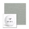 Picture of Linville Spa | Set of 2 | 18" Sunbrella Boxed Round Outdoor Throw Pillows with Premium Inserts