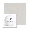 Picture of Lively Parchment | Set of 2 | 18" Sunbrella Boxed Round Outdoor Throw Pillows with Premium Inserts