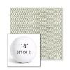 Picture of Lopi Bud | Set of 2 | 18" Sunbrella Boxed Round Outdoor Throw Pillows with Premium Inserts