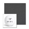 Picture of Lopi Shadow | Set of 2 | 18" Sunbrella Boxed Round Outdoor Throw Pillows with Premium Inserts