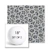 Picture of Mia Sapphire | Set of 2 | 18" Sunbrella Boxed Round Outdoor Throw Pillows with Premium Inserts