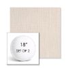 Picture of Nova Glimmer | Set of 2 | 18" Sunbrella Boxed Round Outdoor Throw Pillows with Premium Inserts