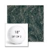 Picture of Palma Canopy | Set of 2 | 18" Sunbrella Boxed Round Outdoor Throw Pillows with Premium Inserts