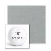 Picture of Play Sky | Set of 2 | 18" Sunbrella Boxed Round Outdoor Throw Pillows with Premium Inserts