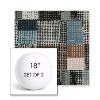 Picture of Pop Fizz | Set of 2 | 18" Sunbrella Boxed Round Outdoor Throw Pillows with Premium Inserts