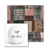 Picture of Pop Tart | Set of 2 | 18" Sunbrella Boxed Round Outdoor Throw Pillows with Premium Inserts