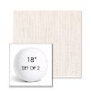 Picture of Poros Eggshell | Set of 2 | 18" Sunbrella Boxed Round Outdoor Throw Pillows with Premium Inserts