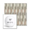 Picture of Precise Fawn | Set of 2 | 18" Sunbrella Boxed Round Outdoor Throw Pillows with Premium Inserts