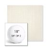 Picture of Proven Ivory | Set of 2 | 18" Sunbrella Boxed Round Outdoor Throw Pillows with Premium Inserts