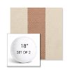 Picture of Rothko Pink Lady | Set of 2 | 18" Sunbrella Boxed Round Outdoor Throw Pillows with Premium Inserts
