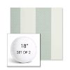 Picture of Rothko Seahorse | Set of 2 | 18" Sunbrella Boxed Round Outdoor Throw Pillows with Premium Inserts