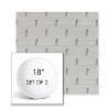 Picture of Schooner Plank | Set of 2 | 18" Sunbrella Boxed Round Outdoor Throw Pillows with Premium Inserts