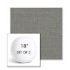 Picture of Shelter Surf | Set of 2 | 18" Sunbrella Boxed Round Outdoor Throw Pillows with Premium Inserts