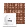 Picture of Slow Alezan | Set of 2 | 18" Sunbrella Boxed Round Outdoor Throw Pillows with Premium Inserts