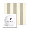 Picture of Solana Seagull | Set of 2 | 18" Sunbrella Boxed Round Outdoor Throw Pillows with Premium Inserts