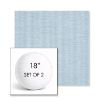 Picture of Solo Ocean | Set of 2 | 18" Sunbrella Boxed Round Outdoor Throw Pillows with Premium Inserts