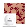 Picture of Sonny Cherry Pop | Set of 2 | 18" Sunbrella Boxed Round Outdoor Throw Pillows with Premium Inserts
