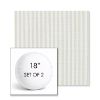 Picture of Tap Pear | Set of 2 | 18" Sunbrella Boxed Round Outdoor Throw Pillows with Premium Inserts